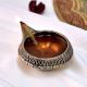 Vintage Golden Brass Lamp Diya for Diwali Decoration